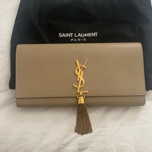 YSL clutch. Gently used.